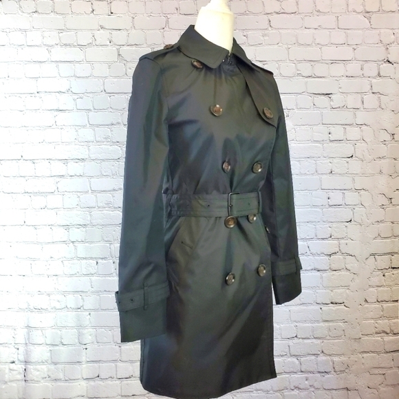 Coach Trench Coat Black NWT - Picture 8 of 15